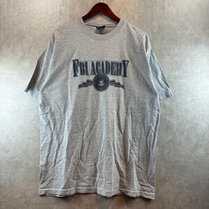 Academy Men's Grey and Brown T-shirt